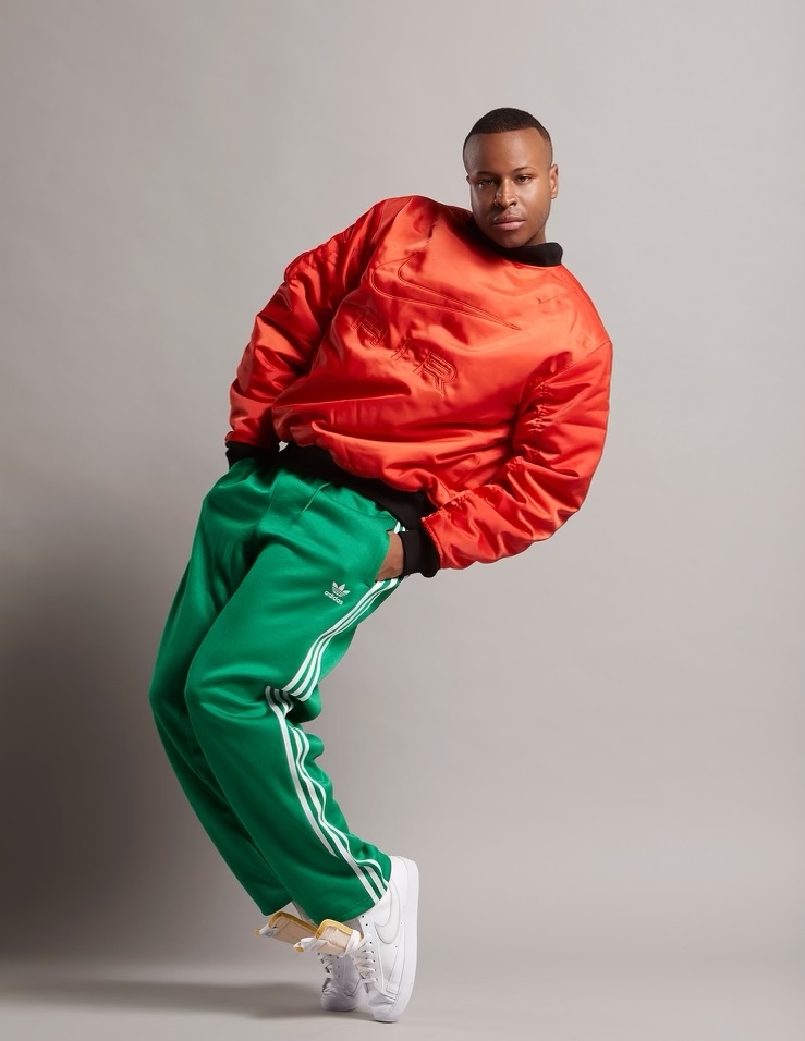 Isaiah discount track pants